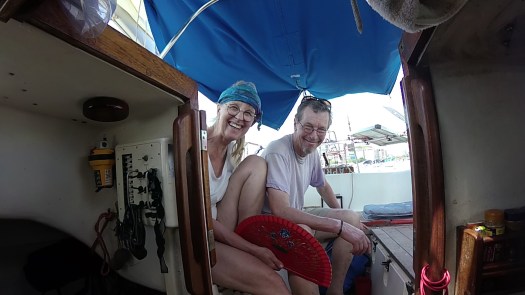 Mamma och pappa varma